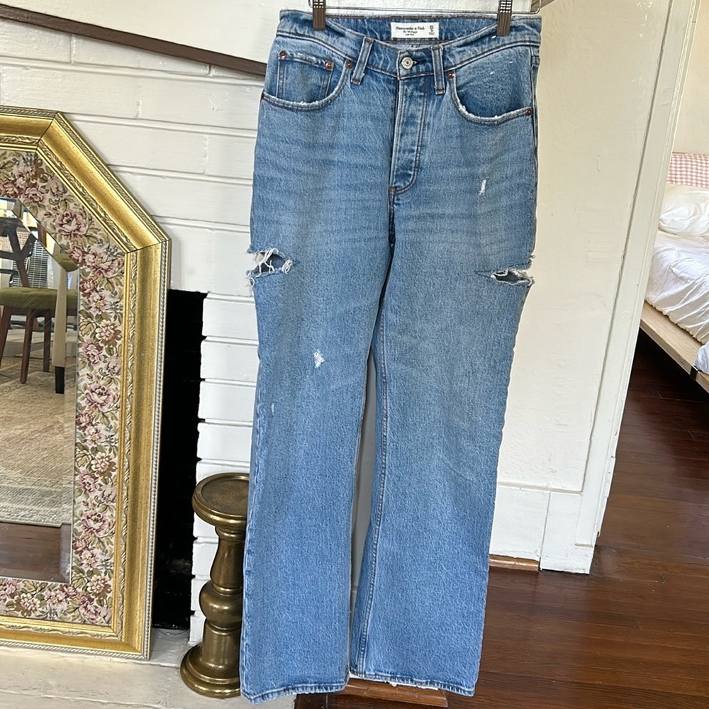 Abercrombie Mid Rise Bootcut Jeans